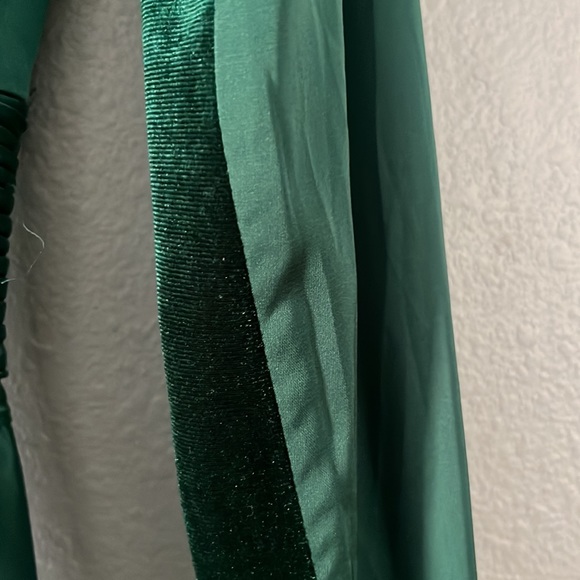 Mac Duggal 55245 LONG SLEEVE RUCHED WAIST A-LINE GOWN NWOT - Picture 8 of 17